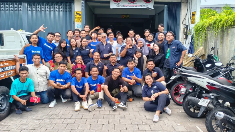 Perayaan Imlek bersama Tim PT Jaya Pratama Teknik