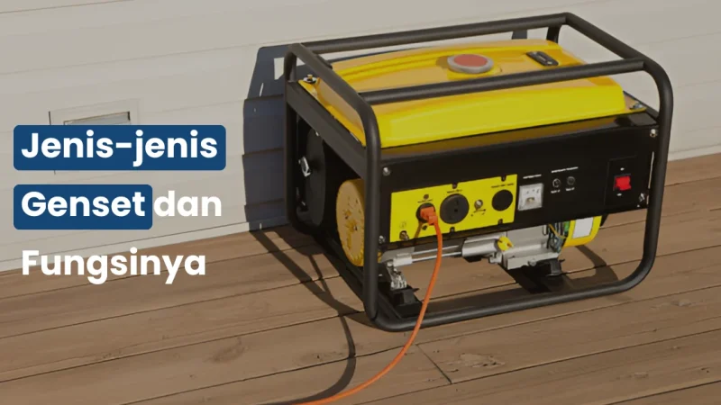 Jenis-jenis Genset dan Fungsinya