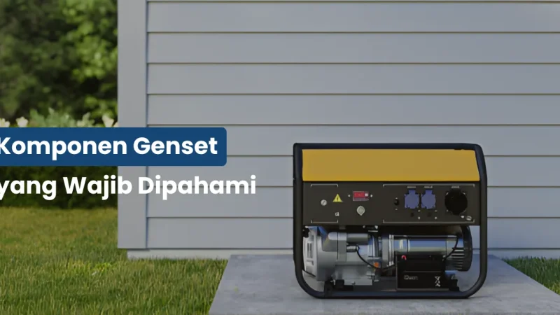 Komponen Genset yang Wajib Dipahami