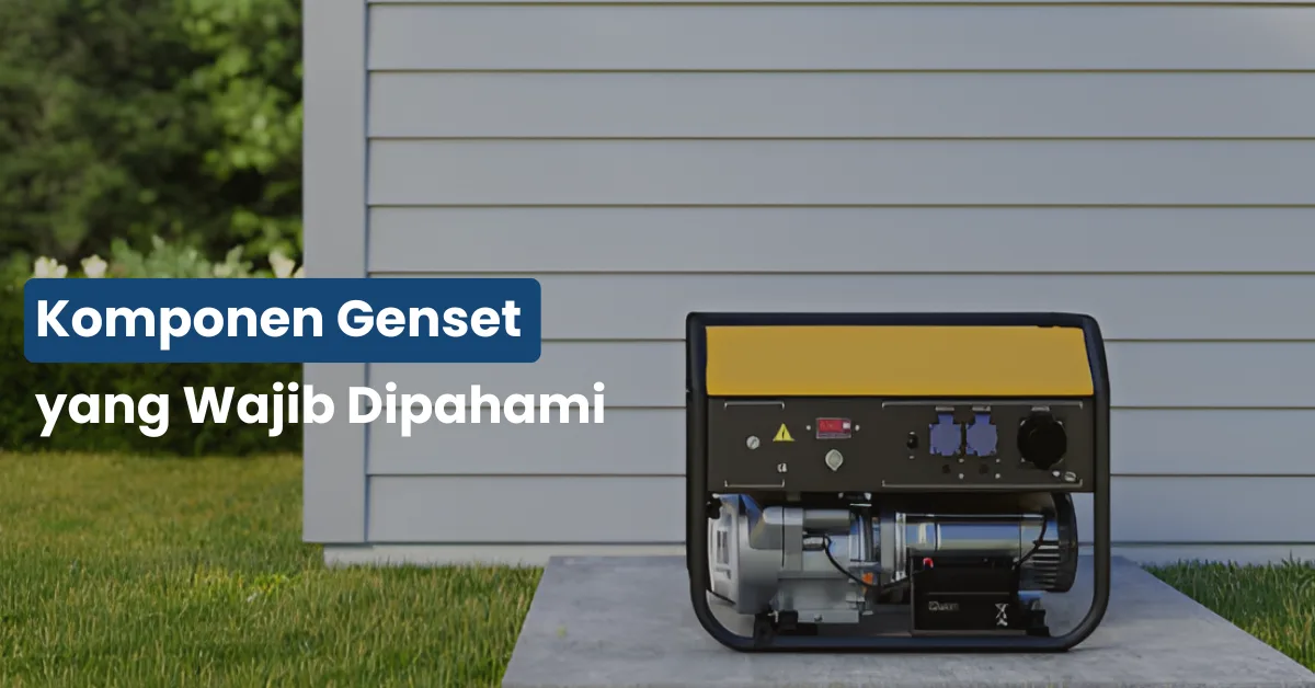 Komponen Genset yang Wajib Dipahami