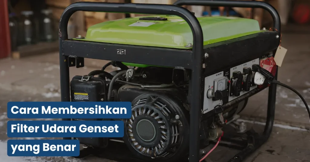 Cara Membersihkan Filter Udara Genset yang Benar