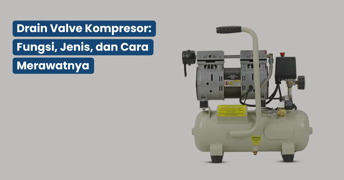 drain valve kompresor