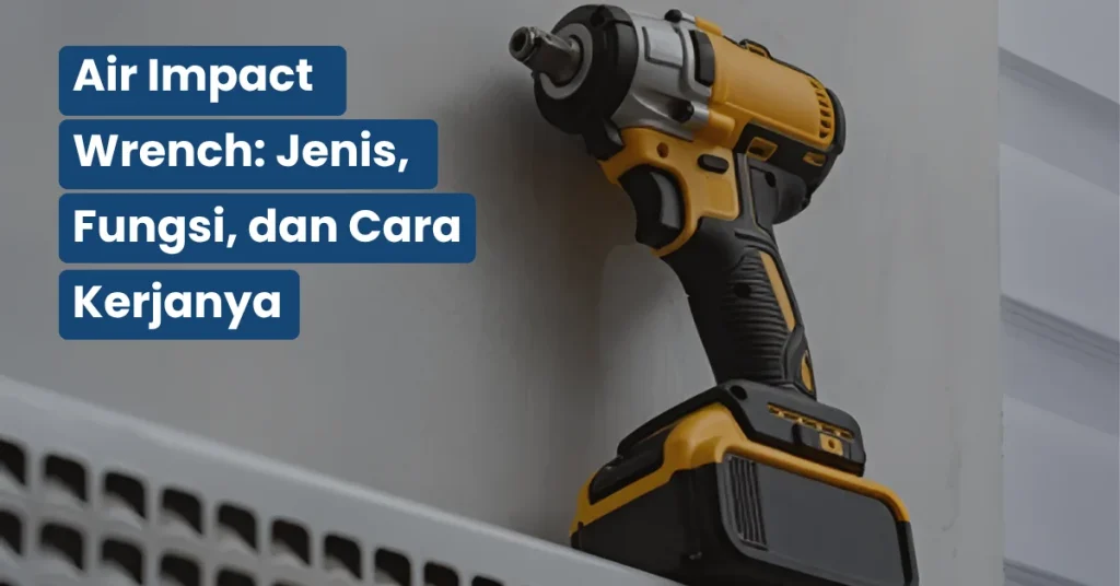Air Impact Wrench Jenis, Fungsi, dan Cara Kerjanya
