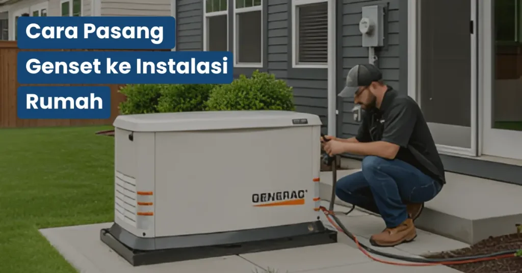 Cara Pasang Genset ke Instalasi Rumah