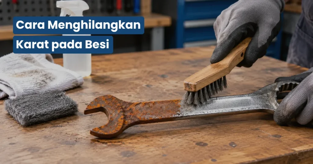 Cara Menghilangkan Karat pada Besi