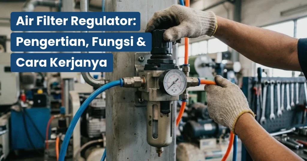 Air Filter Regulator Pengertian, Fungsi, Komponen & Cara Kerjanya