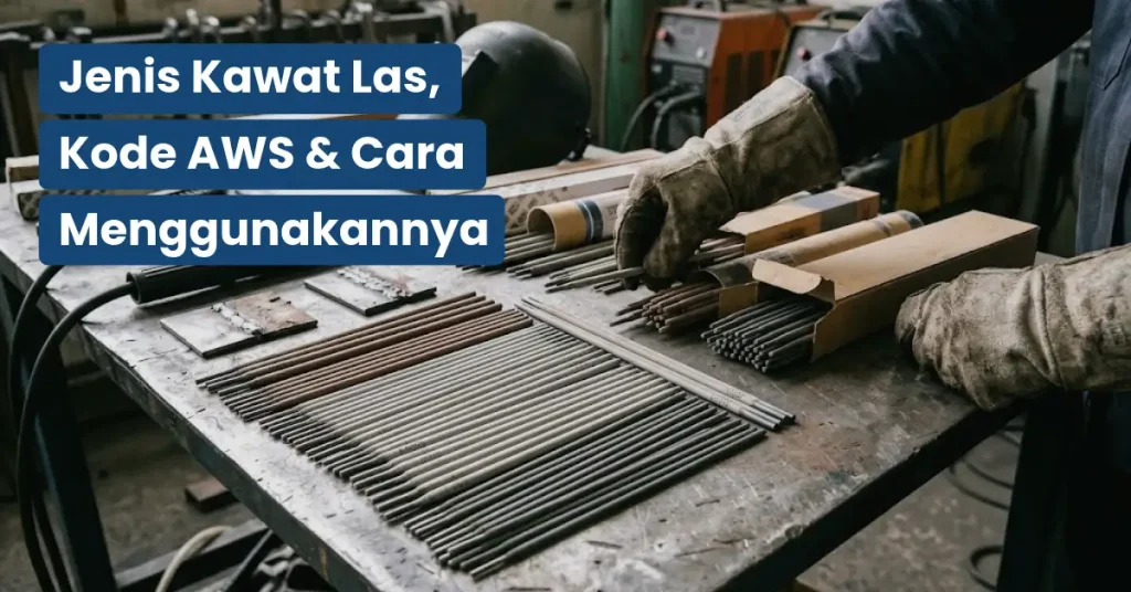 Jenis Kawat Las, Kode AWS & Cara Menggunakannya