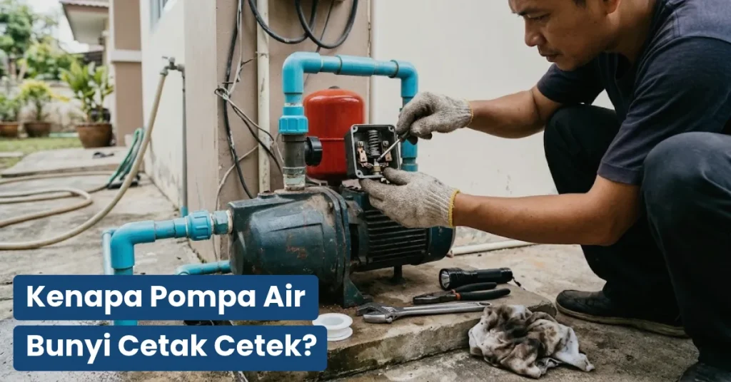 Kenapa Pompa Air Bunyi Cetak Cetek